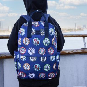 One Piece 25th Anniversary Straw Hat Pirates All-Over Print Nylon Full-Size Backpack