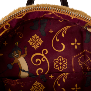 Shrek Puss In Boots Plush Cosplay Mini Backpack