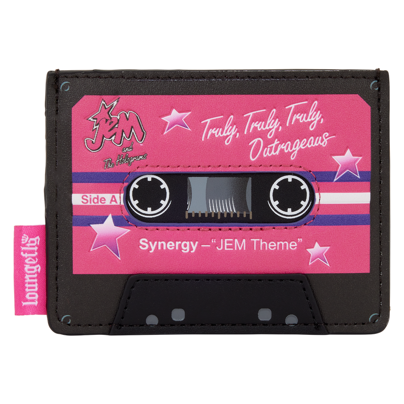 Jem and the Holograms Cassette Card Holder
