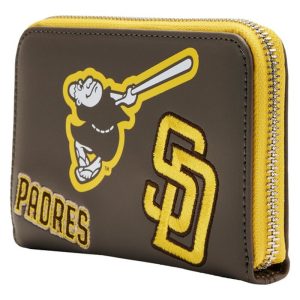 MLB SD Padres Patches Zip Around Wallet