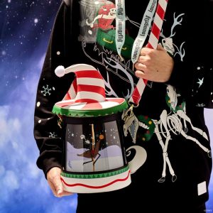 The Nightmare Before Christmas Town Carousel Spinning Figural Crossbody Bag