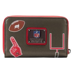 NFL Tampa Bay Buccaneers Patches Zip Around Wallet