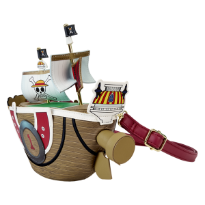 One Piece Thousand Sunny Ship Figural Crossbody Bag