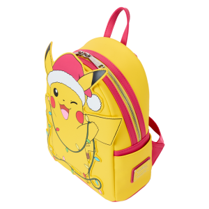 Pok&eacute;mon Santa Pikachu String Lights Light Up Mini Backpack