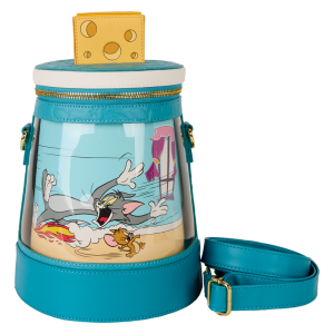 Tom and Jerry Spinning Scene Crossbody Bag