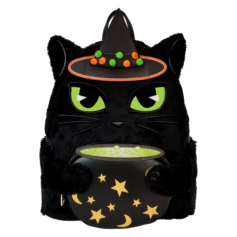 Hocus Pocus Exclusive Binx Costume Light Up Glow Mini Backpack