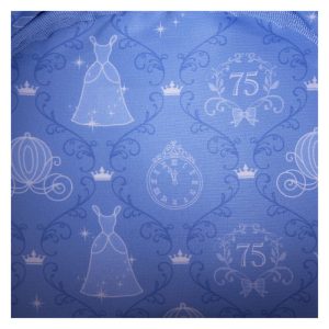 Cinderella Exclusive 75th Anniversary Shiny Series Iridescent Cosplay Mini Backpack