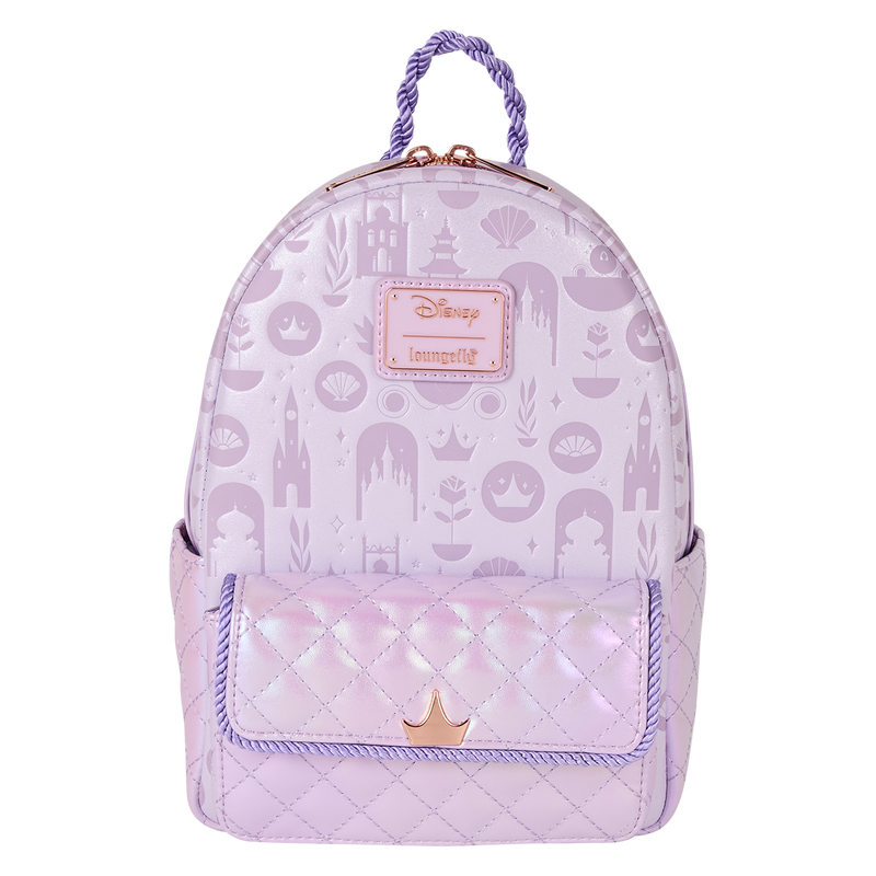 Disney Princess Iridescent All-Over Print Exclusive Mini Backpack