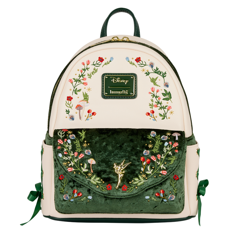 Peter Pan Tinker Bell Exclusive Floral Mini Backpack