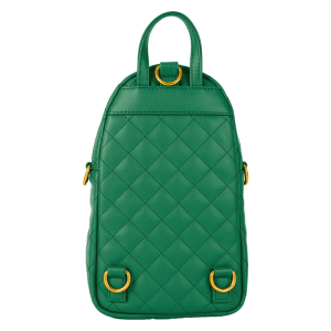 Bambi Quilted Texture Convertible Sling Crossbody Bag with Coin Bag