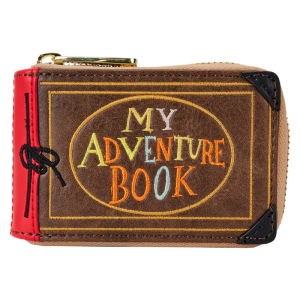 Up 15th Anniversary Adventure Book Accordion Zip Around Wallet