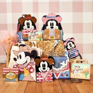 Western Mickey Mouse Cosplay Mini Backpack